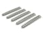 DV8 Offroad D-JP-190028-AL-5 Jeep JK 4 Door Handle Inserts, 5 Pcs, Silver